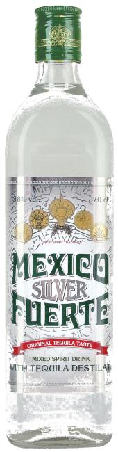 Mexico Fuerte Silver teguila 38% 0,7 l - Klas