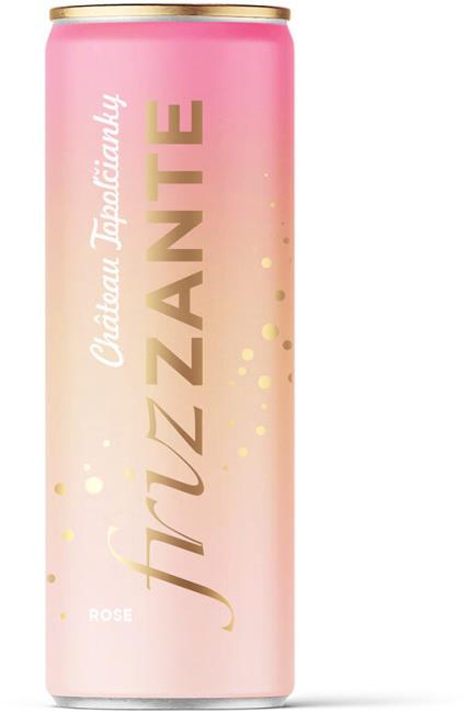 Château Topoľčianky Frizzante rosé v plechovke 0,25l - Klas