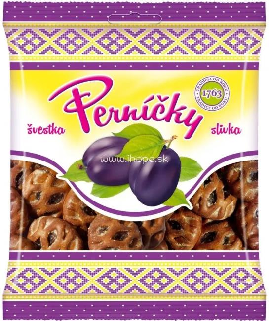 Perníčky so slivkovou náplňou v cukrovej glazúre 150g - Klas
