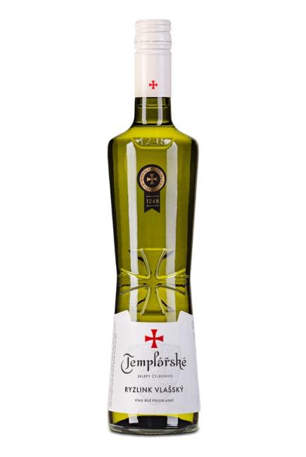 Templáršké Sklepy Čejkovice Rízlink vlašský  víno biele suché 750 ml - Klas