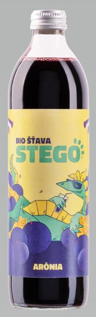 Stego BIO 100 % šťava arónia 500 ml - Klas