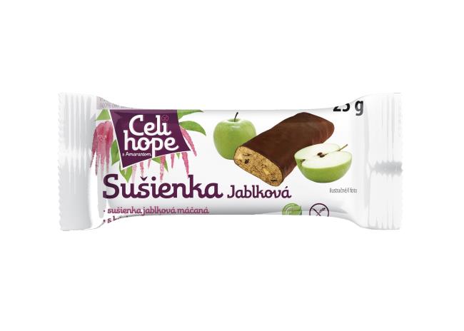 Celihope sušienky jablkové máčané 25g - Klas